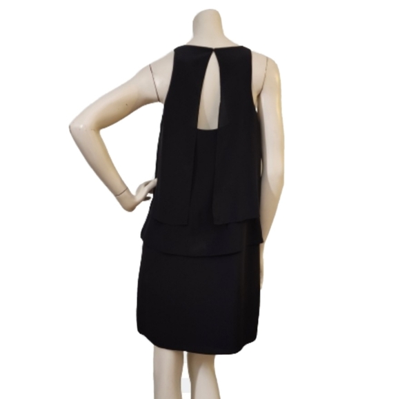 Tibi Dress Womens 4 Black Sleeveless Knee Length - Picture 4 of 7